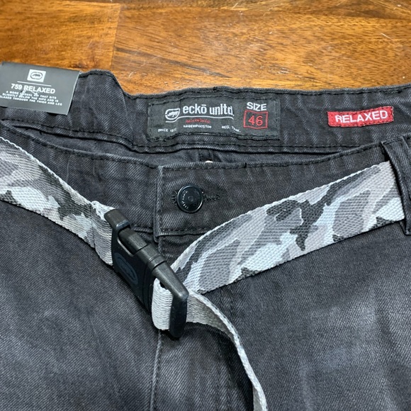 Ecko unltd 759 Relaxed Black short - Picture 4 of 8